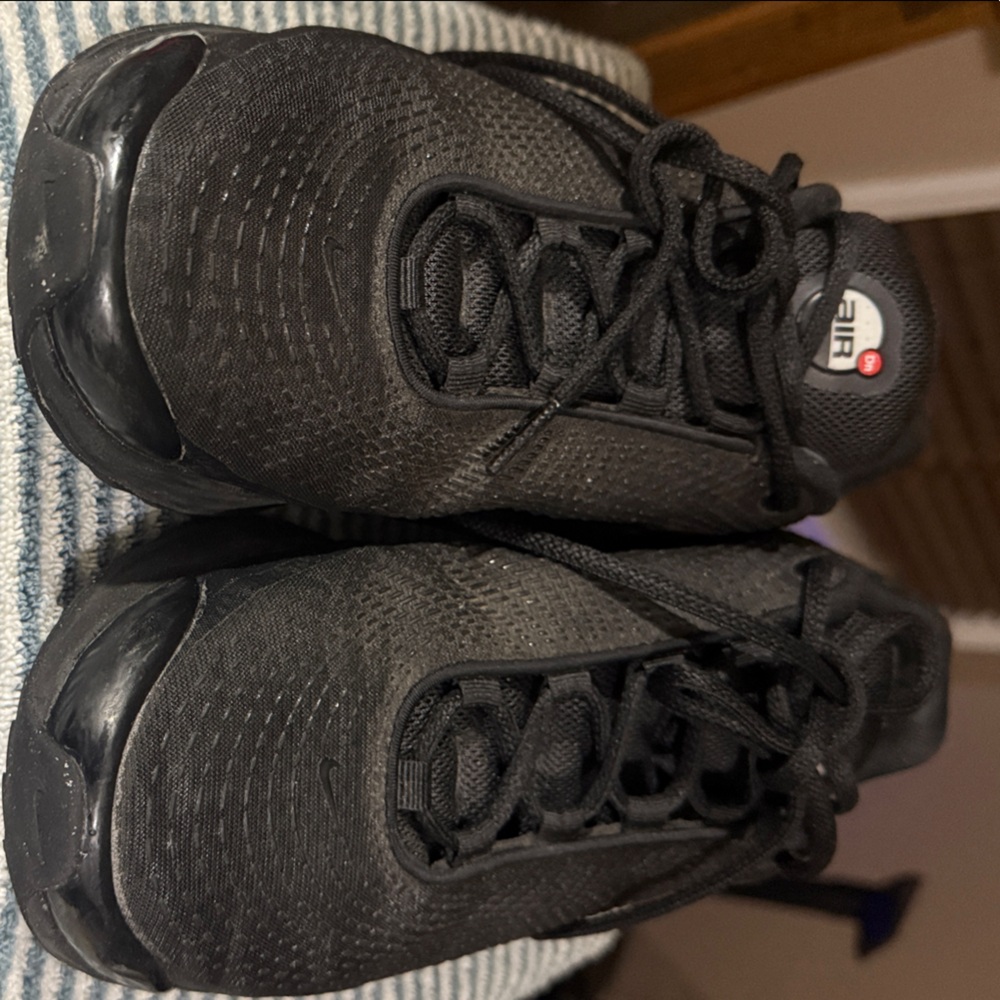 Nike Black Mesh Sneakers